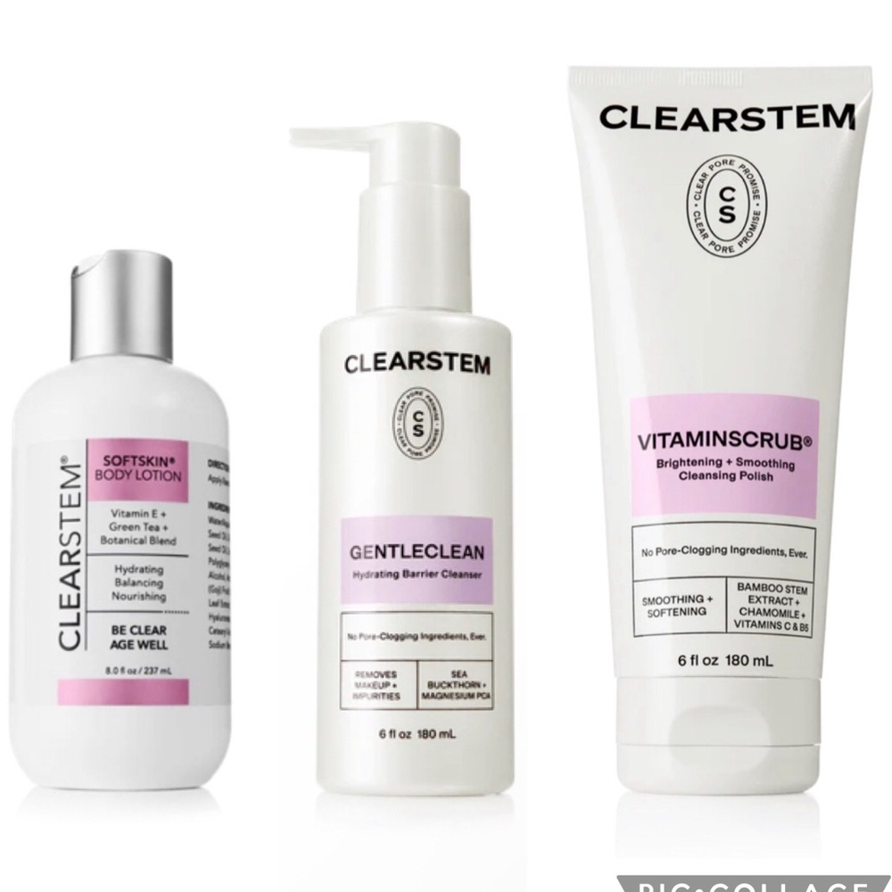NEW CLEARSTEM Skincare Set